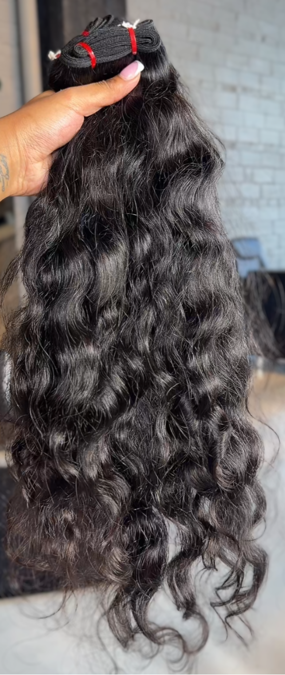 RAW Indian Natural Loose Curly Tresses