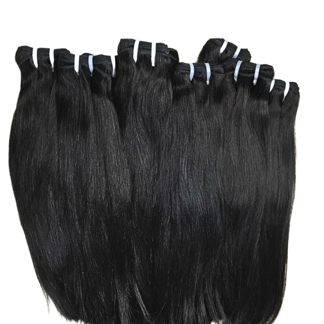 Virgin Cambodian Straight Tresses 3 Bundle Deal